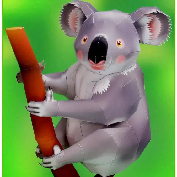 Three dimensional animal model, toy, DIY, 3D
