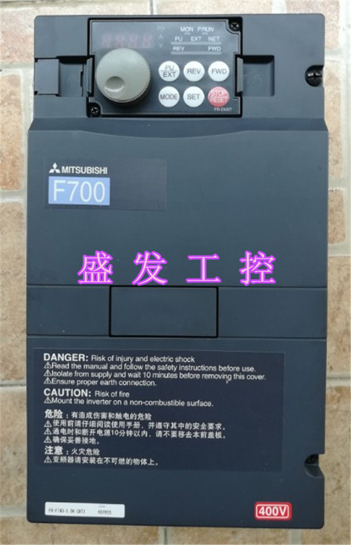 9.5 New Mitsubishi Inverter FR-F740-5.5K-CHT1 380V 5.5KW Used original warranty