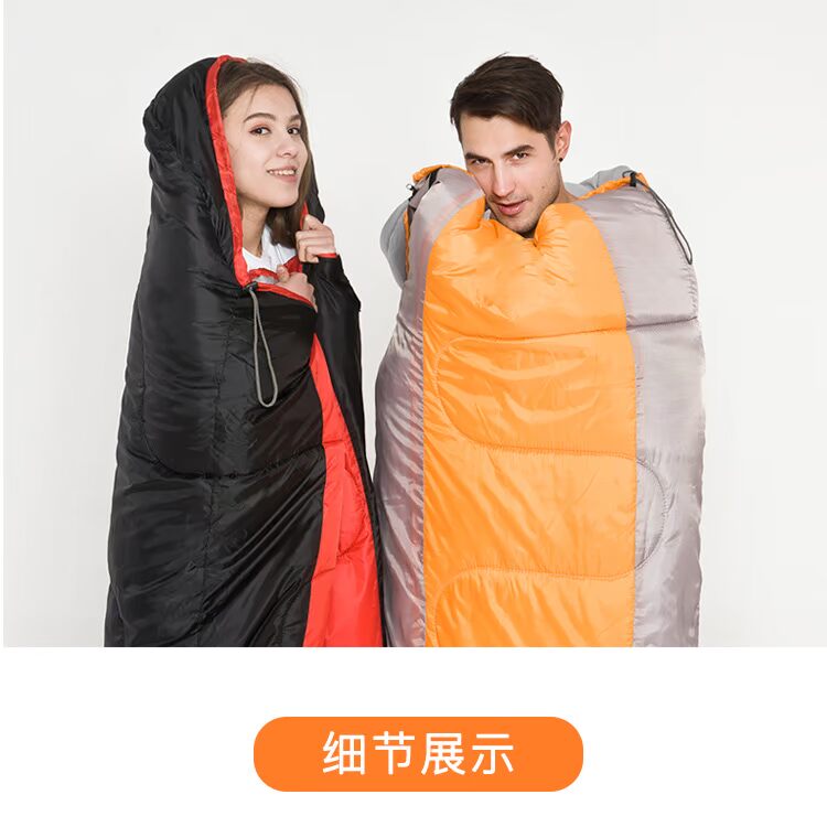 Bốn mùa đông cắm trại ấm túi ngủ người lớn nam và nữ ngoài trời trong nhà đơn đôi cắm trại bẩn du lịch túi ngủ dày túi ngủ naturehike u250