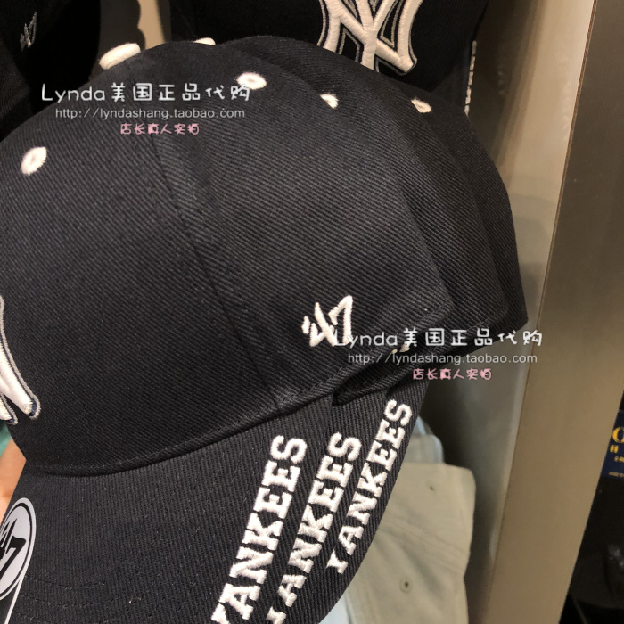 Lynda Mỹ chính tả mail 47 thương hiệu MLB Yankees mũ bóng chày NY hat nam giới và phụ nữ điều chỉnh sunhat 	mũ bóng chày hàn quốc	