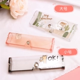 Очки, портативная коробка, детская японская прозрачная система хранения, коллекция 2023, изысканный стиль