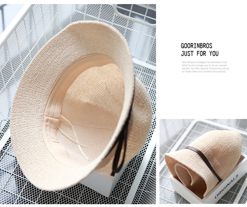 Chapeau pour femme GOORIN BROS en Paille - Ref 3233459 Image 33