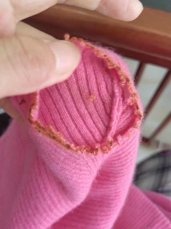 Professional Repair of Sweaters, Cashmere Sweaters, Wool Sweaters, and Knitwear. Handmade Repair of Holes, Frayed Edges, and Insect Bites