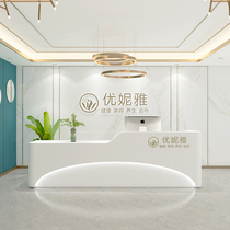 Beauty Salon bar table yoga studio womens clothing shop small cashier simple modern medical beauty Front Desk