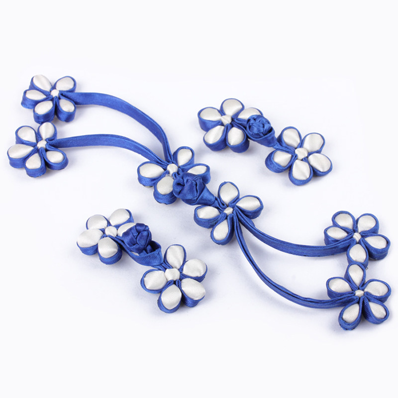 Handmade Disc Buckle Qipao Buttons for children Retro Child retro decoration Tang Costume Famous family Wind Classical Lanplum Plum Blossom Curtain Chinese Cloth