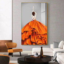 2021 Diamond painting living room porch full diamond beauty figure diamond embroidered cross stitch masonry painting Fanghua dance 2020