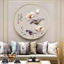 2021 new 5D Diamond painting full of fish lotus leaf living room Crystal handmade point tile Tile Cross Stitch 2020