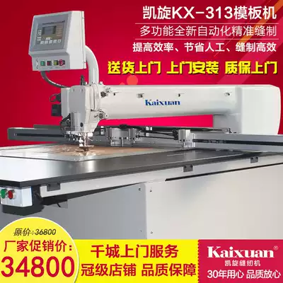 Triumph 313 automatic intelligent sewing machine template machine CNC down jacket sewing machine intelligent long arm template machine