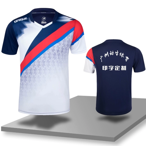 Быстросохнущий комплект подходит для мужчин и женщин для бадминтона, теннисная летняя спортивная футбольная форма для настольного тенниса, короткий рукав, для бега, делается под заказ