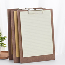 Board clamp note-free book A4 tearable hand-to-hand note paper wooden writing board creative multi-functional student use