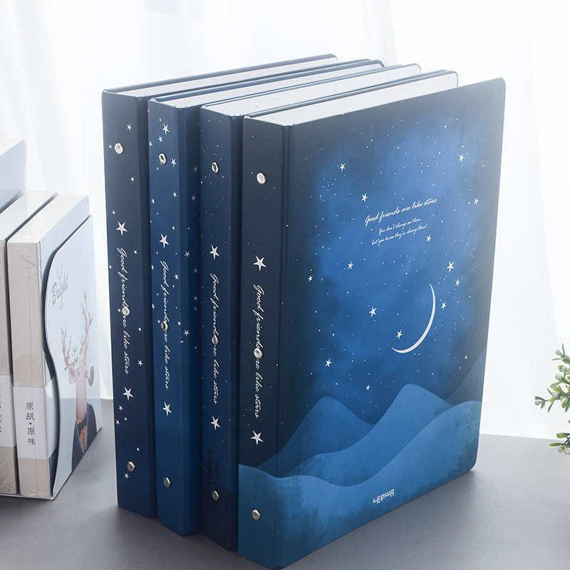 Lionghua loose-leaf Benstar empty A5 A5 B5 A4 loose-leaf notebook student notepad