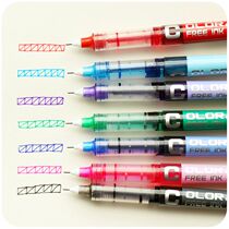 White Snow Direct Type Pen 0 5mm Color Neutral Pen Red Pen Sign Pen Water Pen Needle Pen for Students