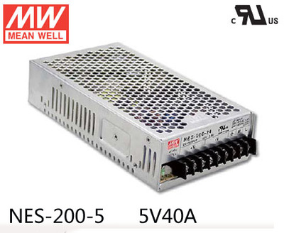 Taiwan Minwei NES-200-5 Industrial Control Constant Pressure Switching Power Supply 200W 200W 5V 40A 40A Price More