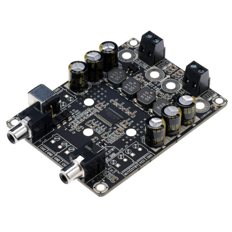 SURE30W24V dual channel TPA3118 low power class D digital power amplifier board for automatic vending machine