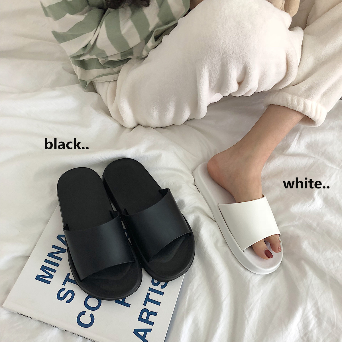 Home Slippers Women Summer 2019 New Non-slip Outer Wear Indoor Fashion House With Bathroom Lovers Cool Slippers