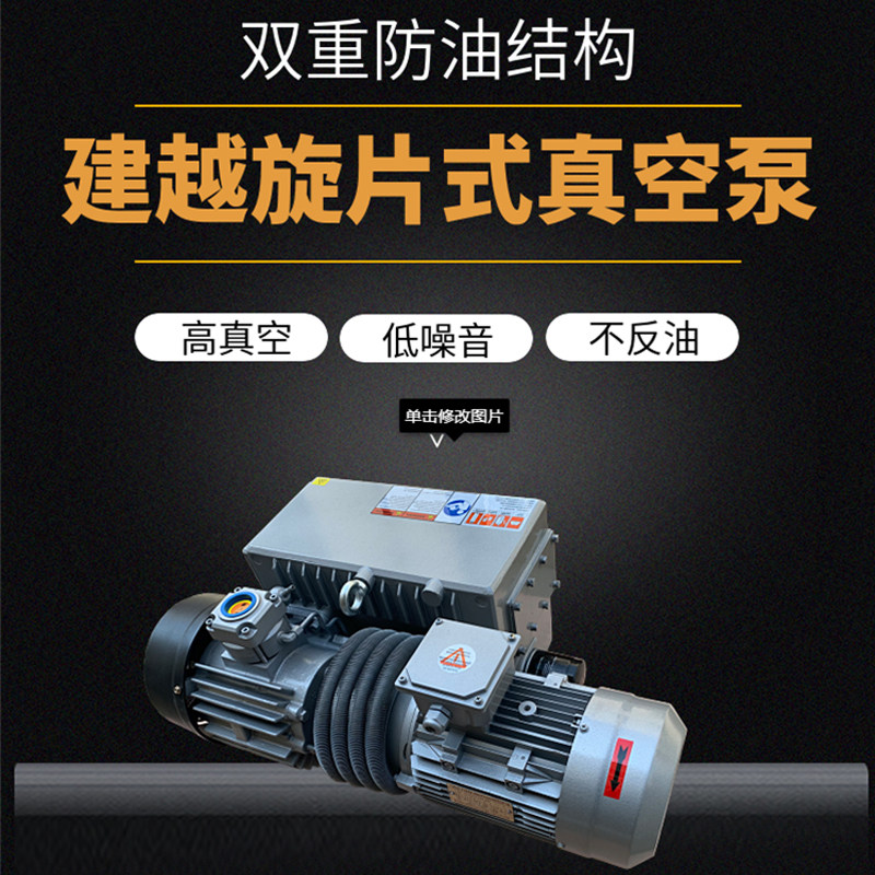 Rotary vane vacuum pump Domestic xd40 100 vacuum pump packaging injection molding machine pumping large industrial high pressure