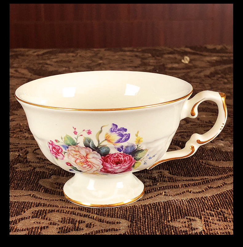 European ceramic coffee coffee cup suit to Mary English afternoon tea tea tea cups with tray key-2 luxury