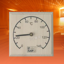 Finlands Westwood SAWO square wood thermometer i high temperature sauna thermometer sauna thermometer wooden accessories