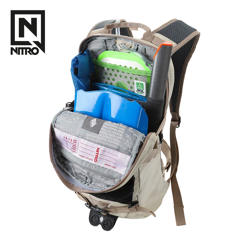 Спортивный сноубордный рюкзак NITRO, британский стиль, носится на плече