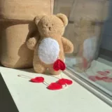 Милая игрушка для сна, Южная Корея, 2022, издает звуки, избавление от скуки, с медвежатами