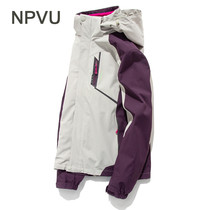NPVU autumn and winter outdoor three-in-one assault clothes for men and women detachable Tide brand Korea waterproof and windproof sportswear