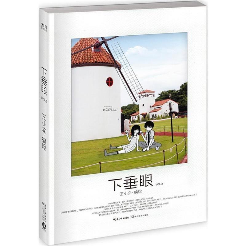[Authentic Book] Drooping Eyes, Written and Illustrated by Wang Xiaoli, Published by Changjiang Literature and Art Publishing House