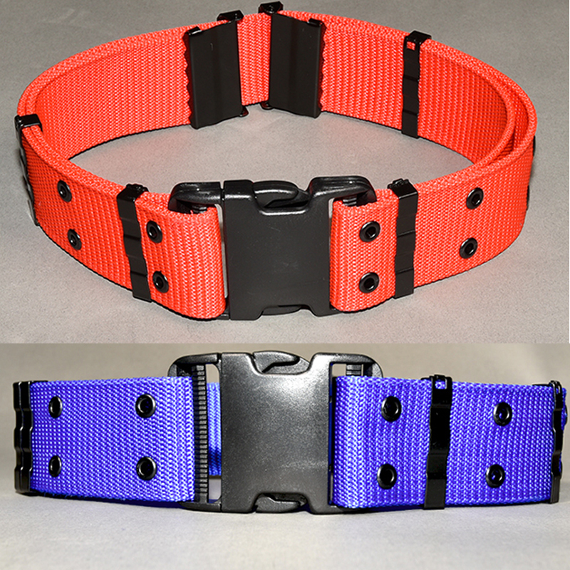 Emergency rescue as training belt fire and rescue armed with military fans Outdoor multifunctional canvas nylon belt