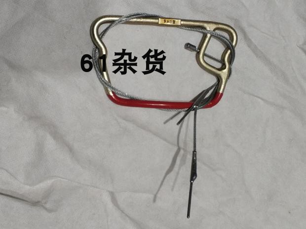 Brand new paratrooper manually open umbrella pull ring open umbrella rope steel wire rope rings pull rope