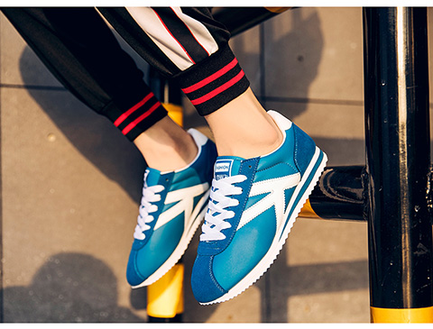 Giày mùa thu Agan giày thể thao thoáng khí cho nam giày đế thấp để giúp giày tròn thông thường giày sneaker nam trắng