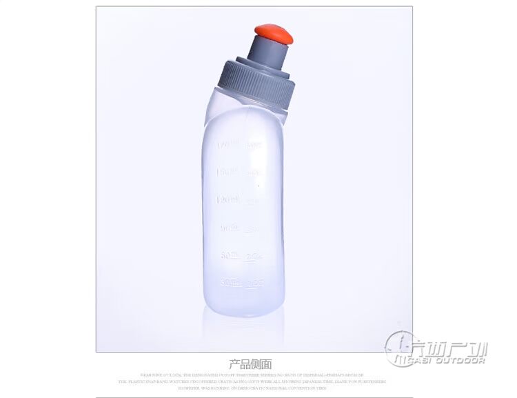 Onijie chạy thể thao chai 170 250 300 ml ngoài trời chai nước chai nước túi nước marathon cưỡi nồi bình nước thể thao gấp gọn