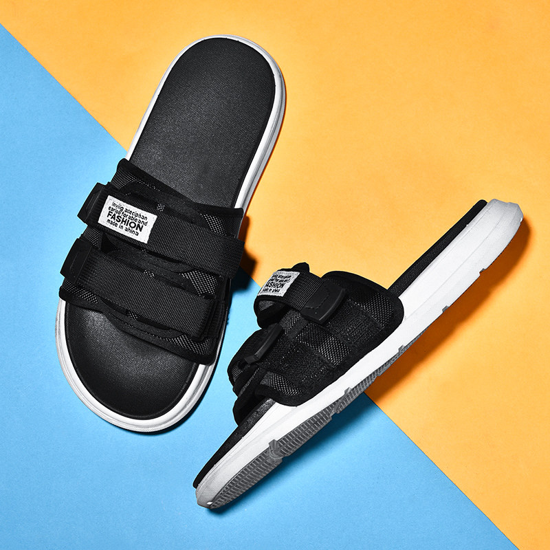 AJ11 sports slippers men's tide brand summer outer wear Velcro sandals men's large size outdoor casual men's sandals and slippers