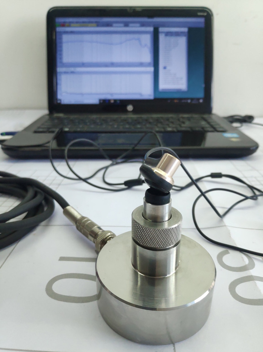 Headphone curve tester Recording simulation ear IEC711 artificial ear frequency sound curve waterfall chart