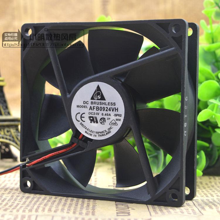 Delta AFB0924VH 9025 9CM 24V 0 4A inverter double ball cooling fan