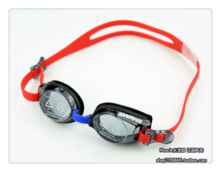 Nhật Bản nhập khẩu tại chỗ Thiên nga tập luyện SJ-9 với trẻ em 3-8 tuổi HD kính bơi chống sương mù chống nước - Goggles