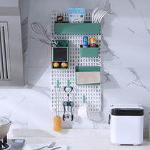 Hole-Free Dongle Board Shelve Shelf Kitchen Wall Storage Containing Shelf Bathroom Finishing Display Decorated Wall Partition Wall