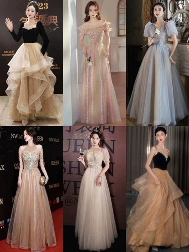 Прокат вечернего платья 2024 Ежегодная встреча на день рождения хозяин