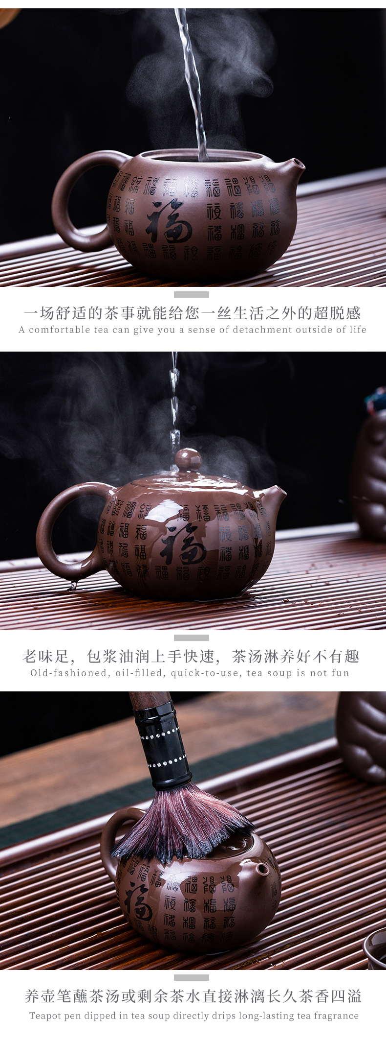 It kung fu tea set home office with tea tea is Chinese style restoring ancient ways is a single pot, ceramic xi shi pot