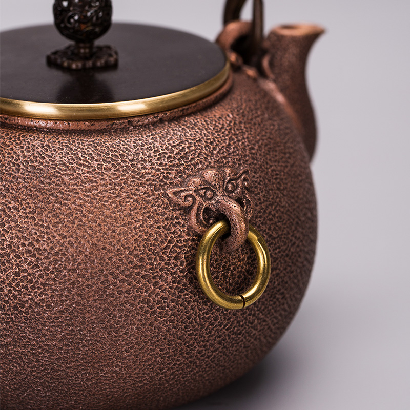 Copper pot of iron pot of cast iron rusts burn blisters teapot not manual imitation Japan boiled tea machine electricity TaoLu household in the south