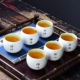 Chén trà mattyao 茗 cốc chủ cốc gốm kungfu đặt chén nhỏ tách cốc Puer cốc celadon cốc đơn tùy chỉnh binh pha tra