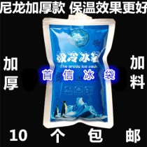 Colored nylon thickened biological water injection ice bag 400ml express seafood fruit food fresh medicine cold storage