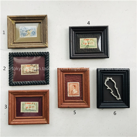 World Travel commemorative Lebanon brings back vintage photo frames Old stamps Refrigerator stickers Collection stickers Large size