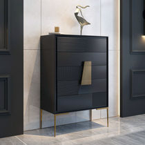 Bucket Cabinet Large Capacity Lockers-Style Light Lavish Dining Side Cabinet Edge Cabinet Modern Living Room Leaning Against Wall Extremely Simple Closing Cabinet Customisation