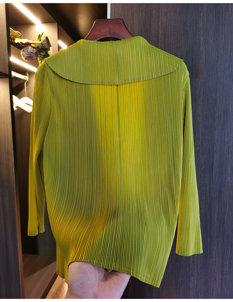 Áo cardigan nữ ngắn xếp ly 2022 dáng suông tay lỡ, phối khuy trước, tôn dáng — Tím hoa cà, Màu xanh da trời, Màu xanh lam, Màu xanh nước hồ chi tiết 23