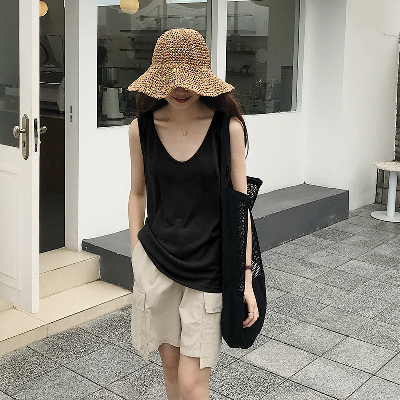 Love Roswell Weiwei big size black harness jacket female inner lap dress with loose cover and fat mm beat bottom cover white summer