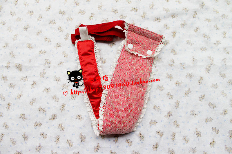 Belt shop DM820 red soft silk sanitary belt menstrual underwear physiological pants (menstrual belt)