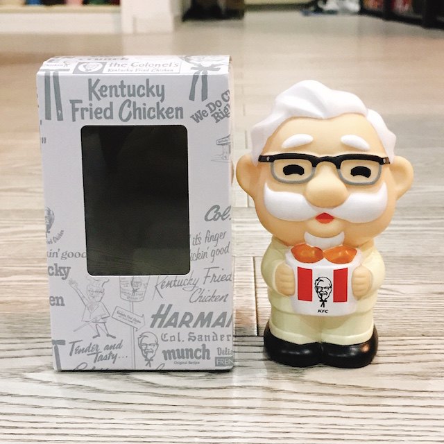 KFC Japan KFC Mountain Dees Colonel Deposit Money Silo Zero Money Silo for the World's WFP New Package Fast