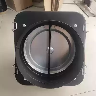 Public flue check valve is suitable for range hood anti-odor special check valve for lampblack exhaust fire prevention flue smoke stop valve