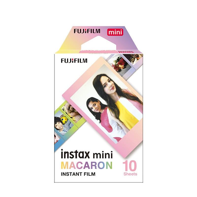 Mini Macaron Photo Paper Fuji Instax Instant Camera 3inch Lace Edge Instant Camera Mini Series Camera