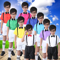 Short sleeve Short Sleeve Short Short Short Show Recitation Performance Hosted Green Red Blue and Blue Purple