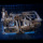 Ruozhou Ruoke Night City Star Harbor модель деревянных собранных строительных блоков ручной работы diy подарок мальчику на день рождения трехмерная головоломка mini 3